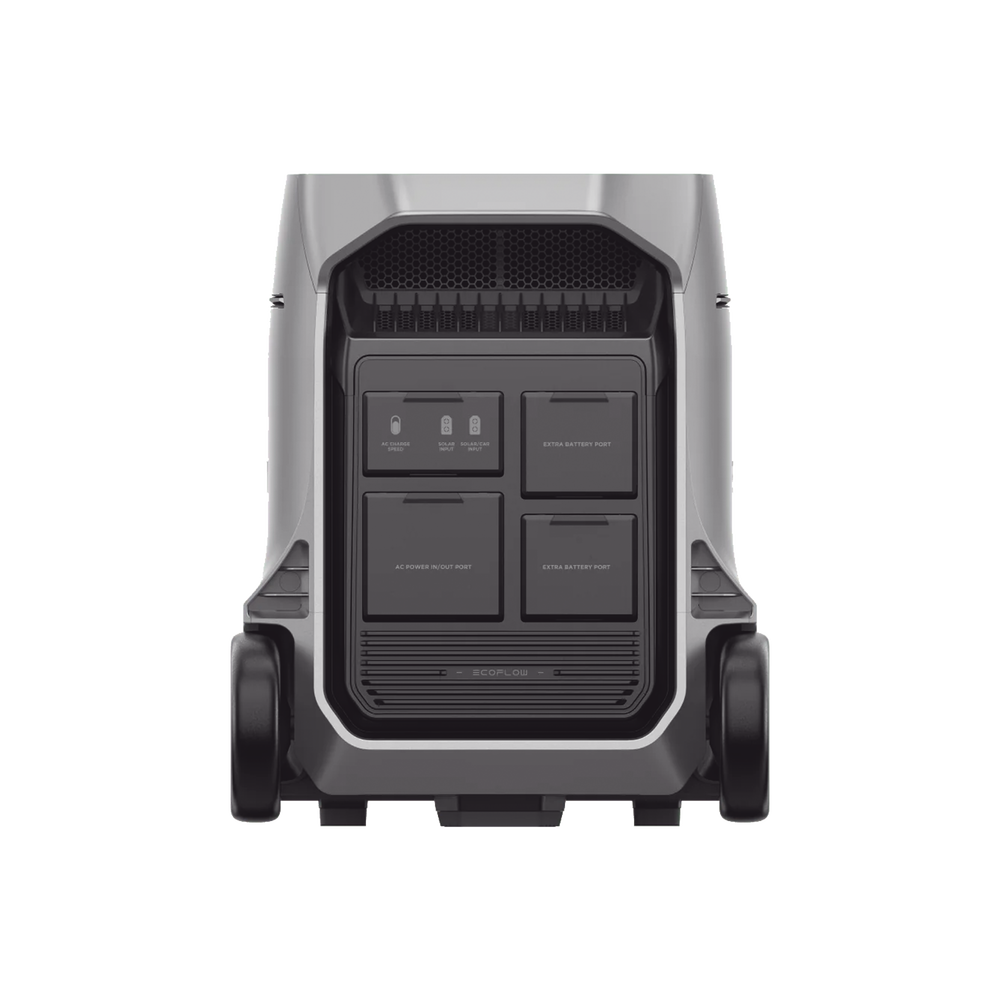 Estación de Energía Portátil DELTA PRO3 / 4096Wh Litio LFP / 5 AC 4000W (8000W Pico) / 2 USB-C 100W / Capacidad para Aumentar Respaldo / Cargador de Coche 10A a 12.6V / Conectividad WiFi y Bluetooth (App) / Carga Solar 2600W Max. (2 P - Image 2
