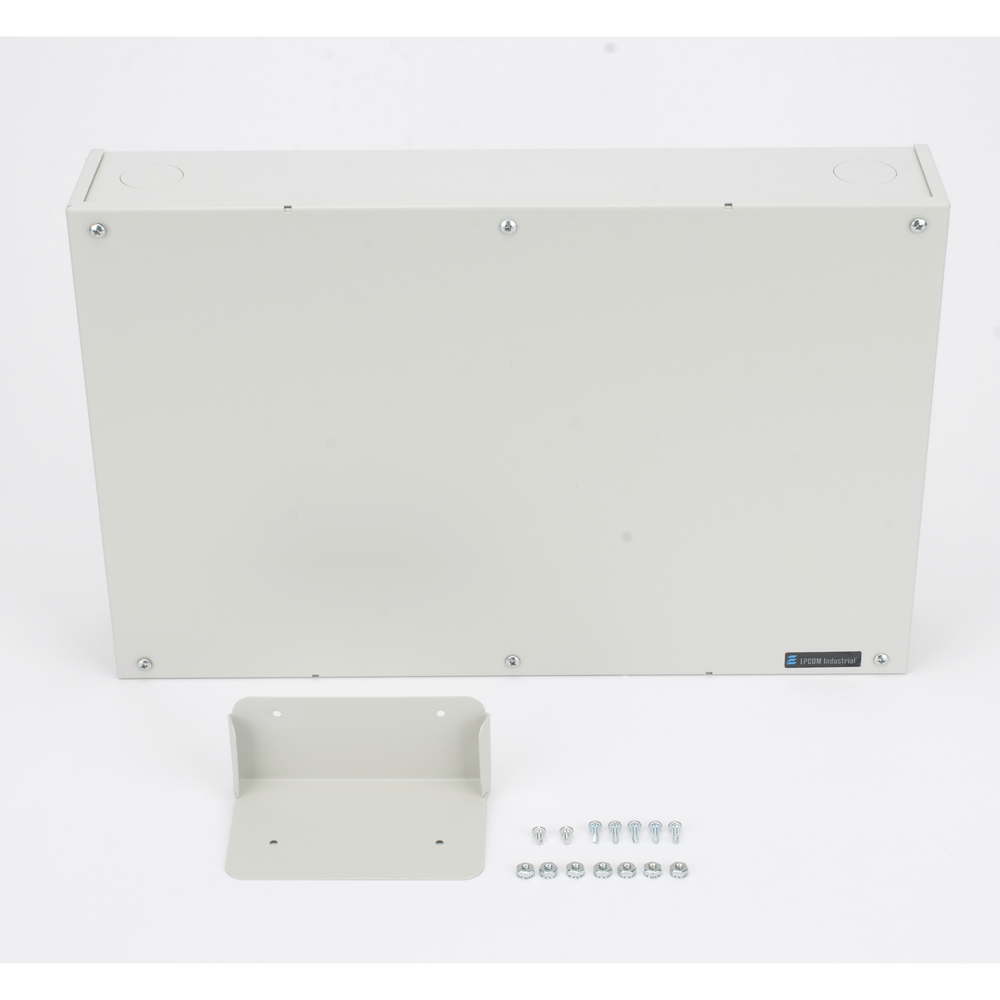 Gabinete Metálico de Resguardo para DVR compatible con HiLook TURBO DVR-104G-M1/T + PS-12-DC-4C - Image 5