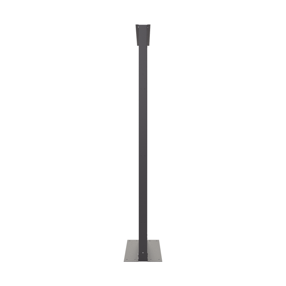 Rack de 2 Postes, Estándar 19", 45 Unidades, Fabricado en Acero, Base "L" para Anclar a Piso. - Image 6