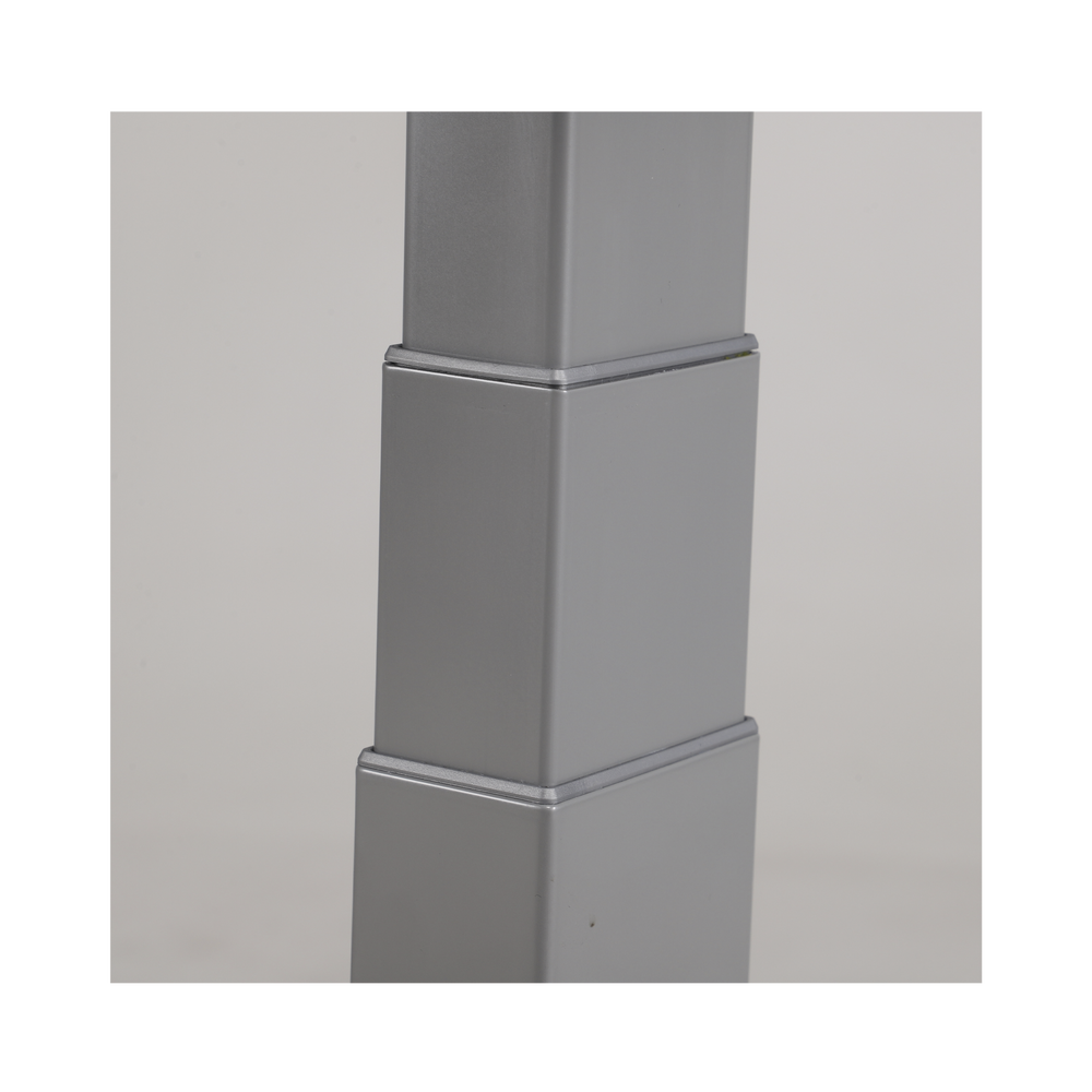 Base de Escritorio Motorizado Profesional / Altura Ajustable 60-125cm / Estructura Estable / Funcionamiento Suave / 3 Preset de Posiciones / Color Gris / Soporta hasta 100Kg de carga - Image 5