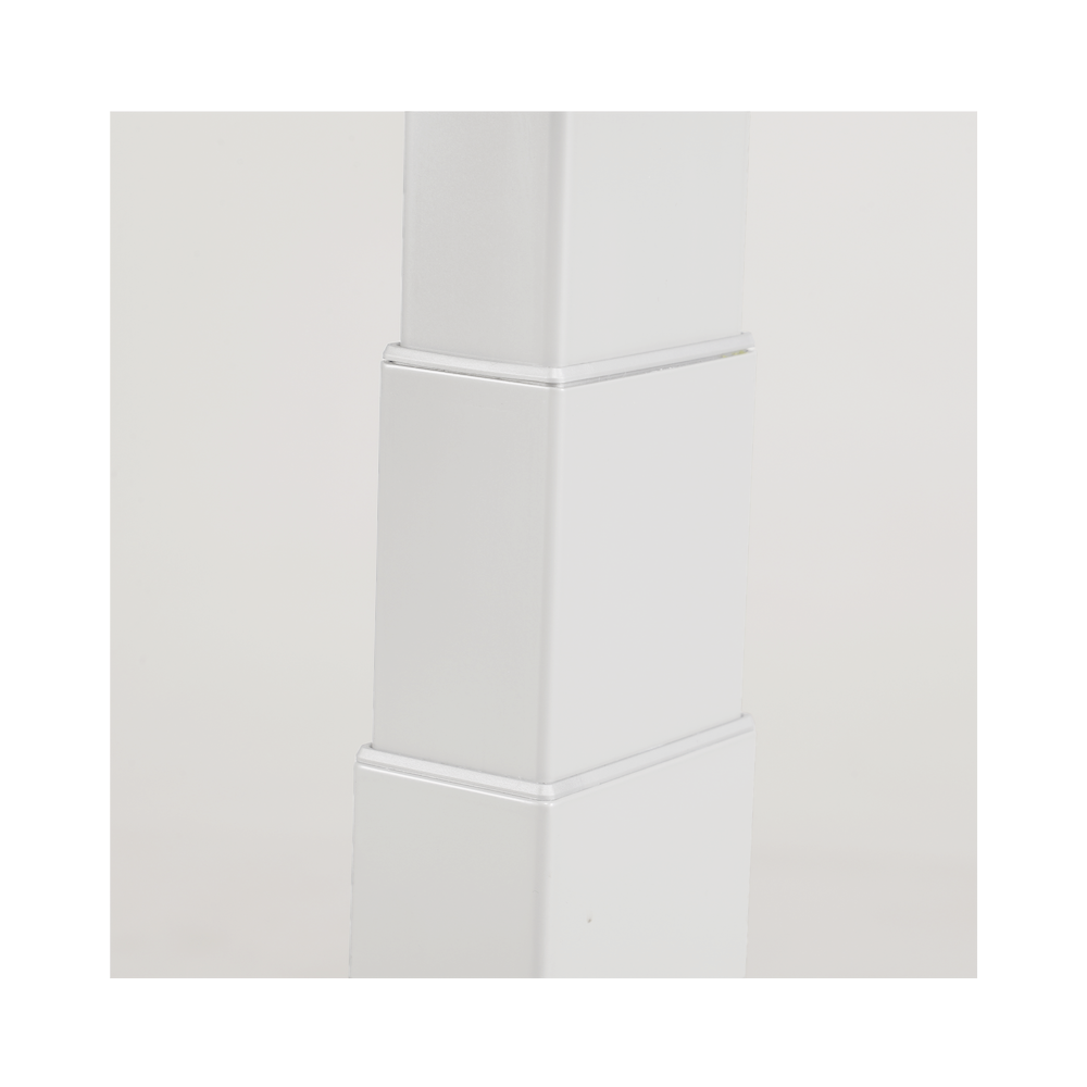 Base de Escritorio Motorizado Profesional / Altura Ajustable 60-125cm / Estructura Estable / Funcionamiento Suave / 3 Preset de Posiciones / Color Blanco / Soporta hasta 100Kg de carga - Image 4