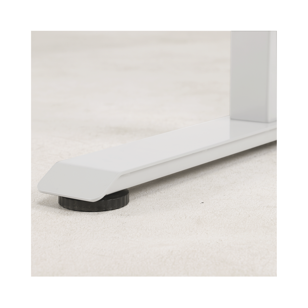 Base de Escritorio Motorizado Profesional / Altura Ajustable 60-125cm / Estructura Estable / Funcionamiento Suave / 3 Preset de Posiciones / Color Blanco / Soporta hasta 100Kg de carga - Image 3