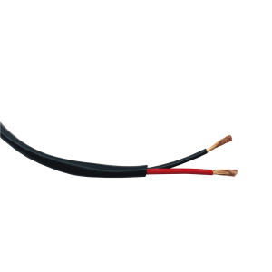 Bobina de 152 Metros (500 Pies) / 16AWG 2 Conductores / Cable Profesional de ALTA FIDELIDAD 100% Cobre / Exterior / Direct Burial / Color Negro / Para Aplicaciones de Audio, Control de Acceso y Automatizaci?n