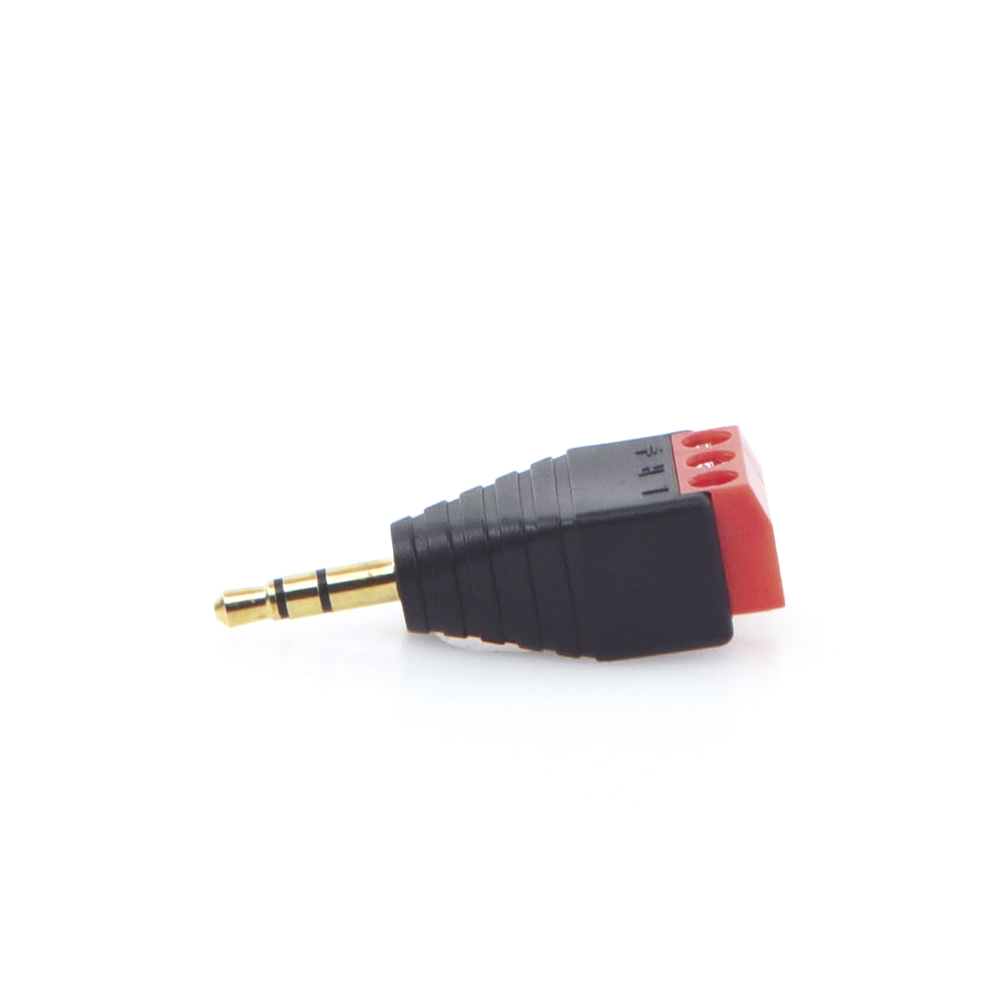 Conector de audio de 3.5mm macho a terminal de tornillo de 3 pines - Image 4