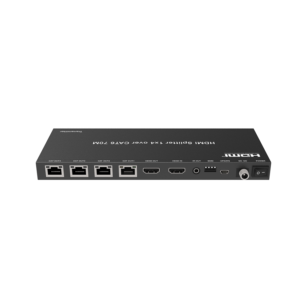 Splitter HDMI 1x4 | Extensor HDMI | 4K@30Hz 40m | 1080p@60Hz 70m | Función PoC | 4:4:4 - Image 3