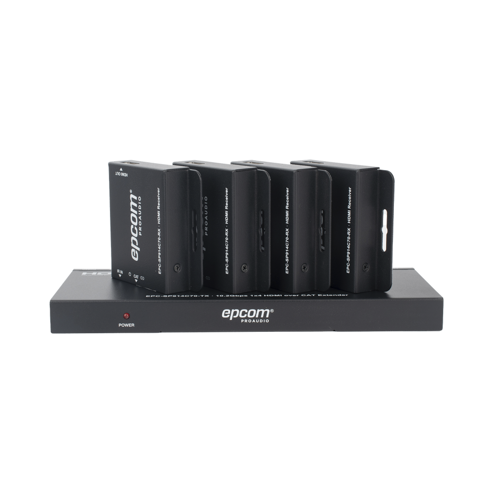 Splitter HDMI 1x4 | Extensor HDMI | 4K@30Hz 40m | 1080p@60Hz 70m | Función PoC | 4:4:4 - Image 4