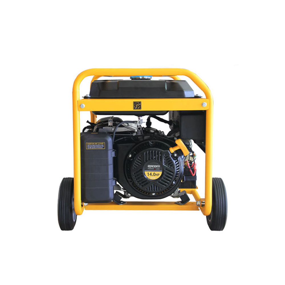 Generador a Gasolina / Planta de Emergencia de 6.5KW, 220Vac 2 Fases, Jaula con Ruedas para Fácil Traslado y Encendido Electrónico - Image 2