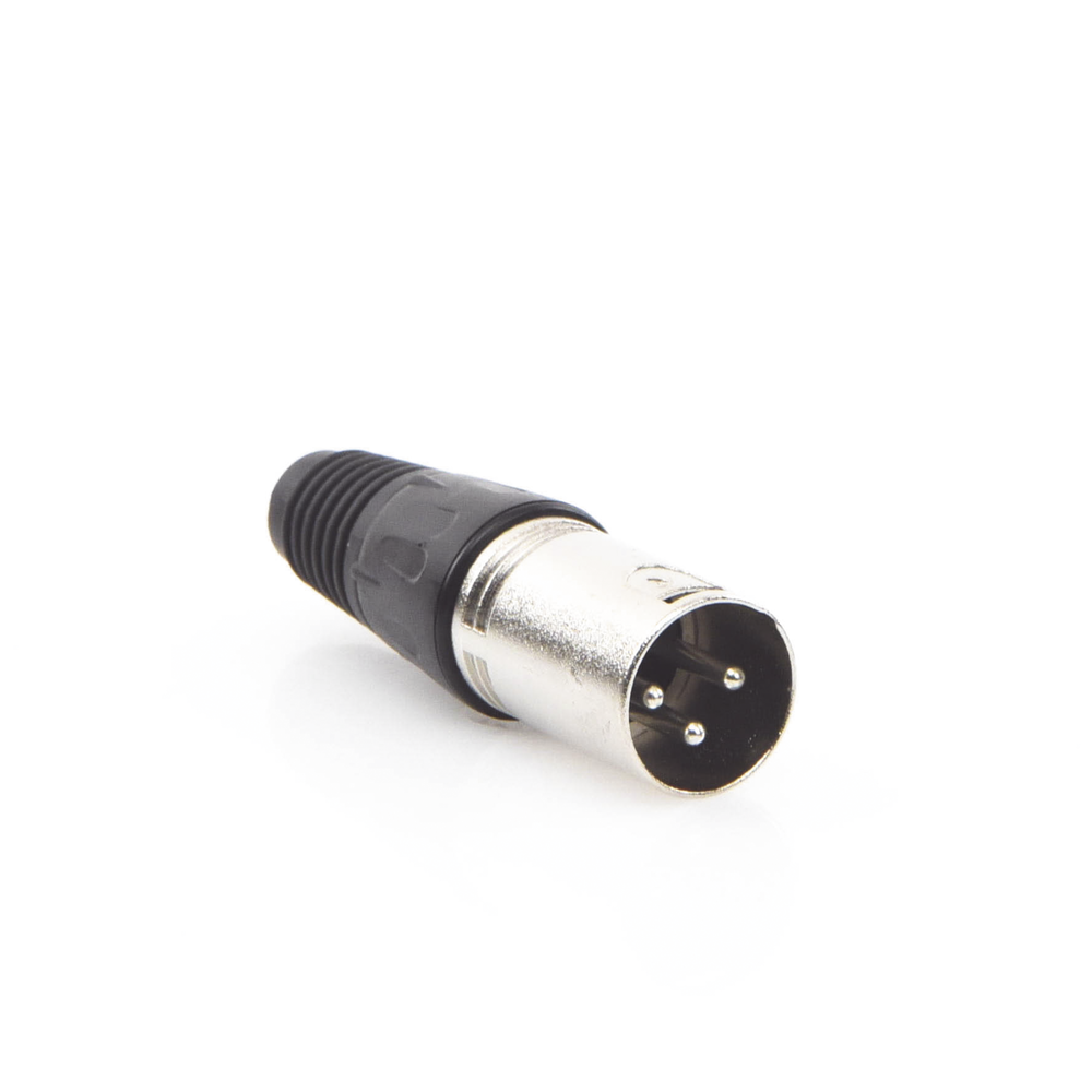 Conector XLR 3 Pines Macho | Ideal para Conexiones de Micrófonos, Mezcladoras | Equipo de Audio Profesional - Image 2