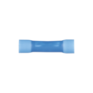 Conector de Empalme a Tope, Para Cables de 16 a 14 AWG, De Vinilo Aislado, Color Azul, Paquete de 50 Piezas