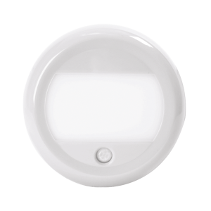 Luz de cortesía circular LED para iluminación de interiores con sensor de movimiento PIR