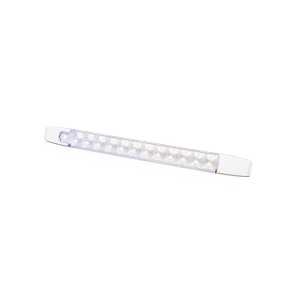 Luz Auxiliar LED Rectangular, 12 LED, 12-24 Vdc,  360 lúmenes
