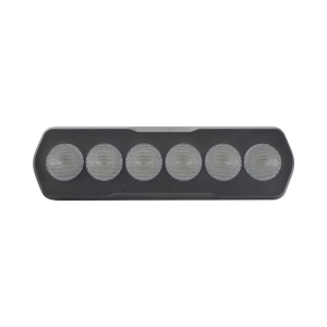 Luz de Trabajo Ultra brillante Rectangular, 6 LED, 1300 Lúmenes, 12-24 Vcd