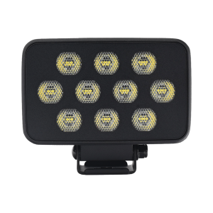 Luz de Trabajo Ultra brillante Cuadrada, 10 LED, 8937 Lúmenes, 12-24 Vcd