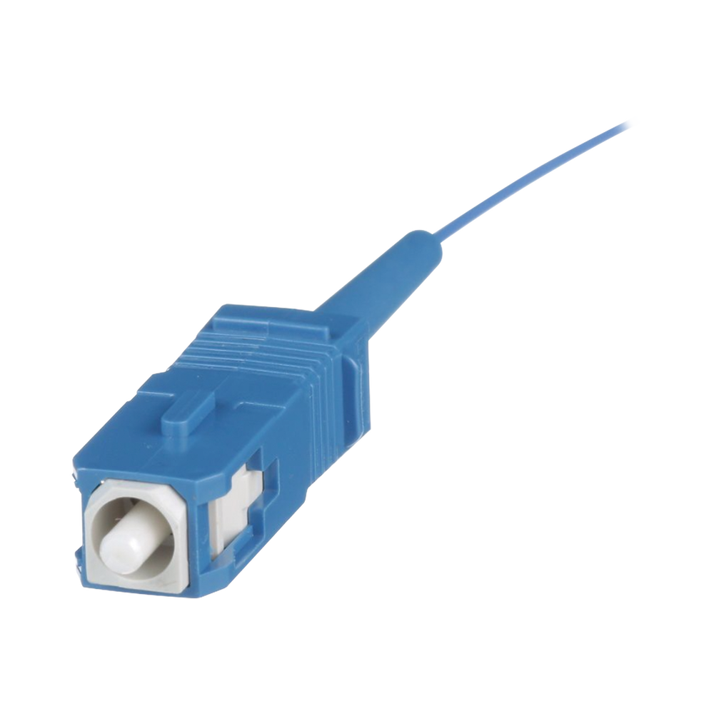 Pigtail de Fibra ?ptica SC Simplex, Monomodo OS2 9/125, 900um, Color Azul, 1 Metro (3.28 Pies)