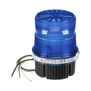 Luz Estroboscópica Fireball® / 120 VAC 50/60 Hz / Montaje Superficie o Tubo 1/2" NPT / Domo Ambar / Uso Industrial y Señalización Privada