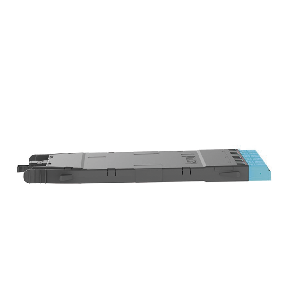 Cassette HD Flex Para 12 Fibras Multimodo OM4, de MPO a 6 Conectores LC Duplex, Color Aqua - Image 4