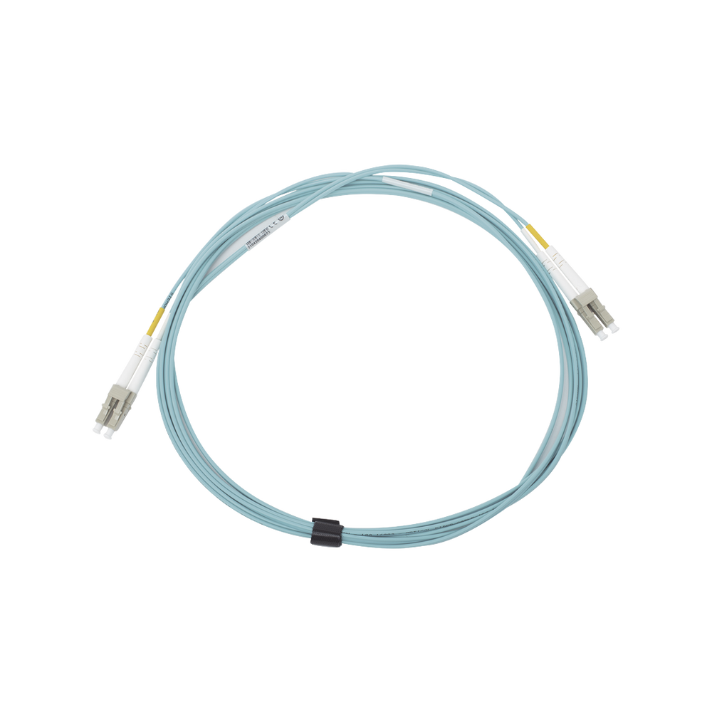 Jumper de Fibra ?ptica Multimodo 50/125 XGLO OM3, LC-LC Duplex, OFNR, Color Aqua, 5 Metros (16.40 Pies) - Image 4