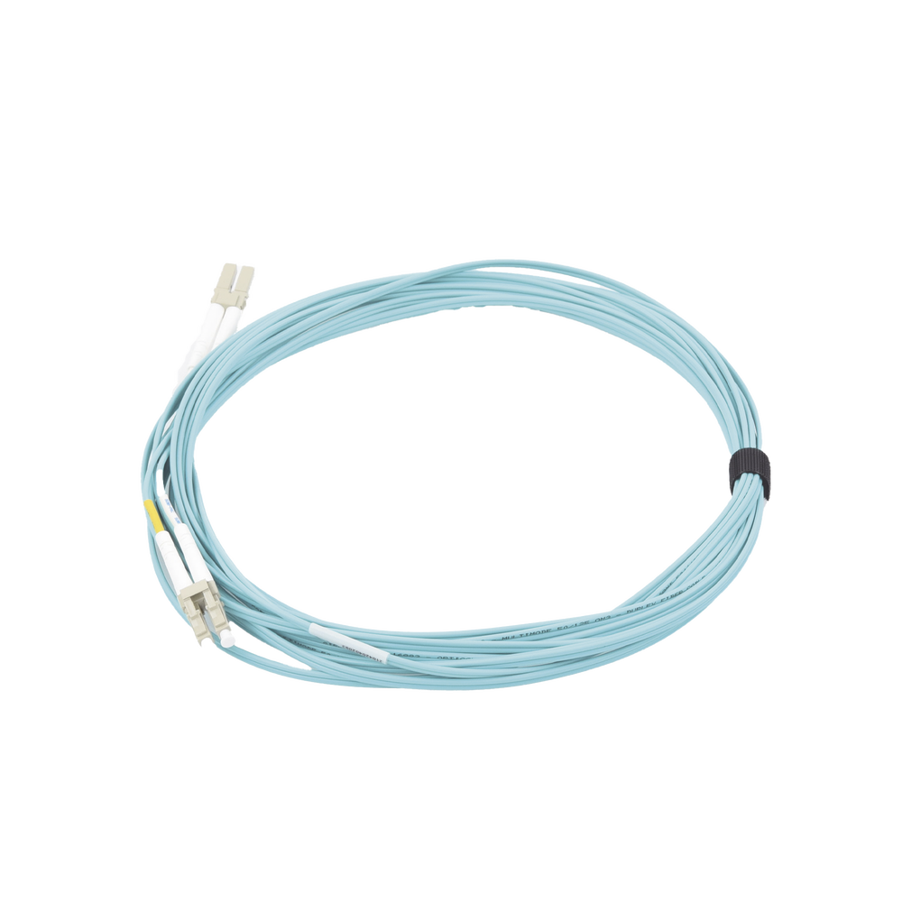 Jumper de Fibra ?ptica Multimodo 50/125 XGLO OM3, LC-LC Duplex, OFNR, Color Aqua, 7 Metros (22.97 Pies) - Image 4