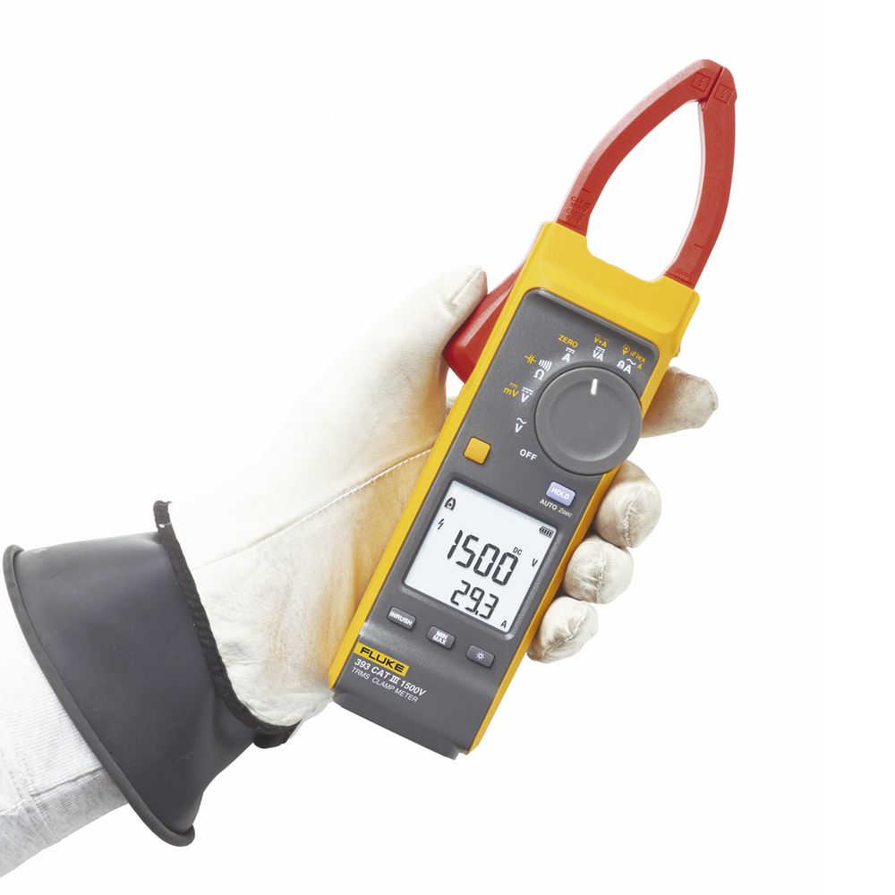 Pinza Amperimétrica de Corriente CC/CA de Verdadero Valor Eficaz con iFlex CAT III 1500 V. Ideal para Sistemas Solares, Eólicos, Baterías, Inversor, etc. - Image 2
