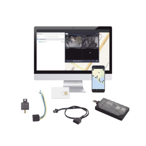 Kit Rastreador Vehicular 4G LTE CAT 1 y 2G/Bluetooth/Anualidad de SIM600MB1Y /Anualidad de EPCOMGPSCODE/ Relevador/boton SOS