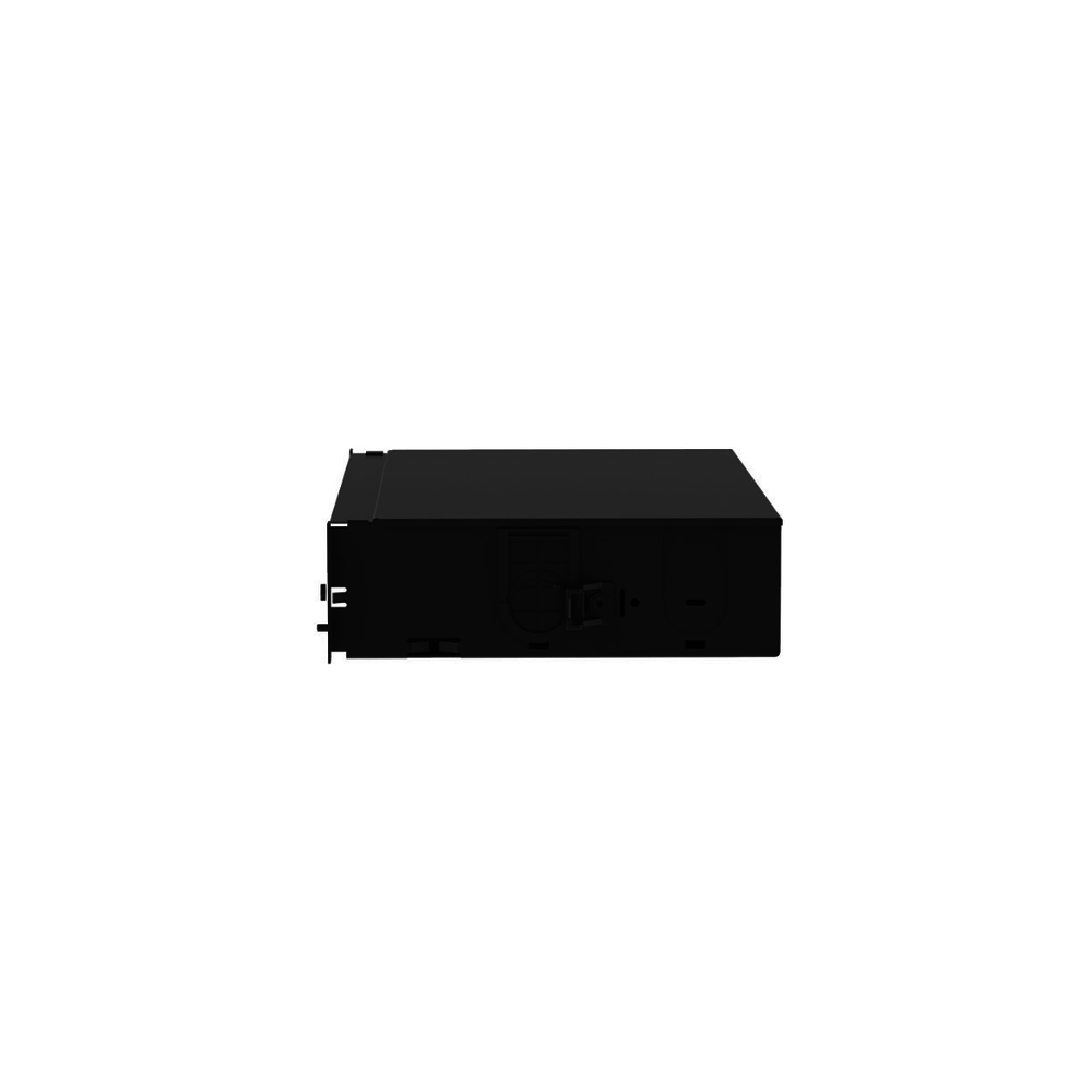 Panel de Distribuci?n de Fibra ?ptica, Acepta 8 Casetes QuickNet o Placas FAP/FMP con Panel CFAPPBL2 (No Incluido), Bandeja Fija, Hasta 192 Fibras, Color Negro, 2UR - Image 3