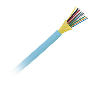 Cable de Fibra ?ptica de 12 Hilos, Multimodo OM4 50/125 Optimizada, Interior, Tight Buffer 900um, No Conductiva (Diel?ctrica), OFNP (Plenum), Precio Por Metro