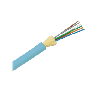 Cable de Fibra ?ptica de 6 Hilos, Multimodo OM3 50/125 Optimizada, Interior, Tight Buffer 900um, No Conductiva (Diel?ctrica), OFNR (Riser), Precio Por Metro