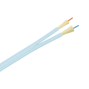 Cable de Fibra ?ptica de 2 Hilos, Multimodo OM3 50/125 Optimizada, Interior, Tight Buffer 900um, No Conductiva (Diel?ctrica), OFNP (Plenum), Precio Por Metro