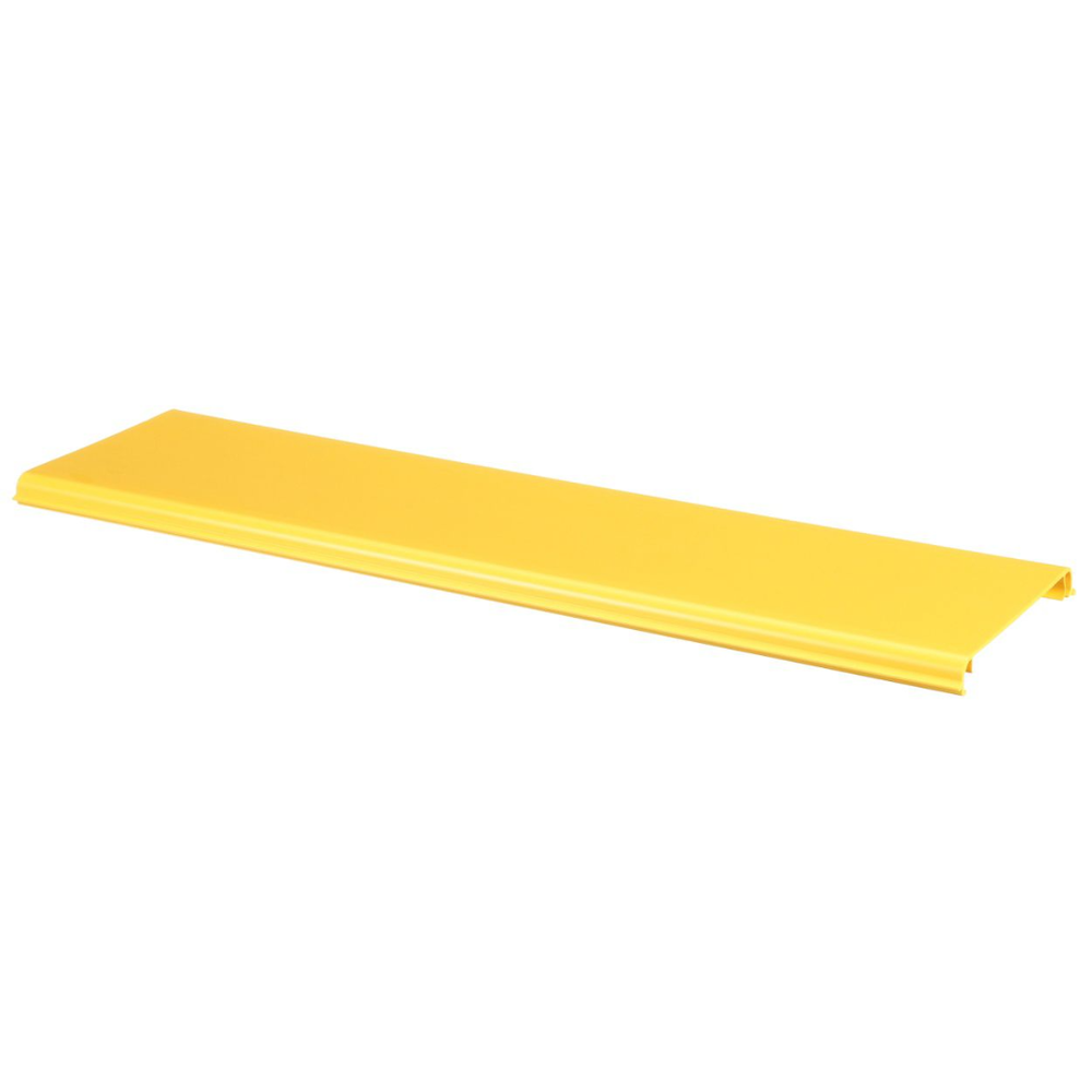 Tapa Con Bisagra a Presión Para Canaleta FiberRunner™ FR6X4YL2, de PVC Rígido, Color Amarillo, 2 m de Largo - Image 3