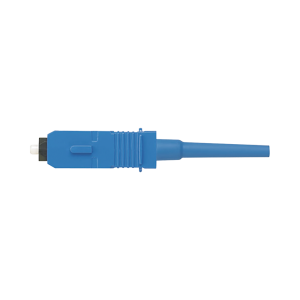 Conector de Fibra ?ptica SC Simplex OptiCam, Monomodo 9/125 OS2, Pre-pulido, Color Azul