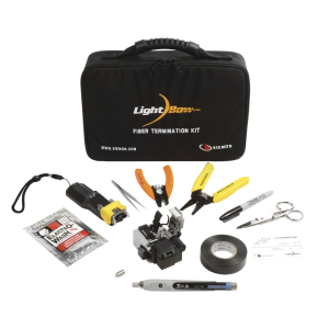 Kit de Herramienta LightBow para Terminaci?n de Conectores de Fibra ?ptica Pre-Pulidos LC/SC, Monomodo o Multimodo