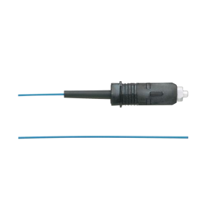 Pigtail de Fibra ?ptica SC Simplex, Multimodo OM4 50/125, 900um, Color Aqua, 1 Metro (3.28 Pies)