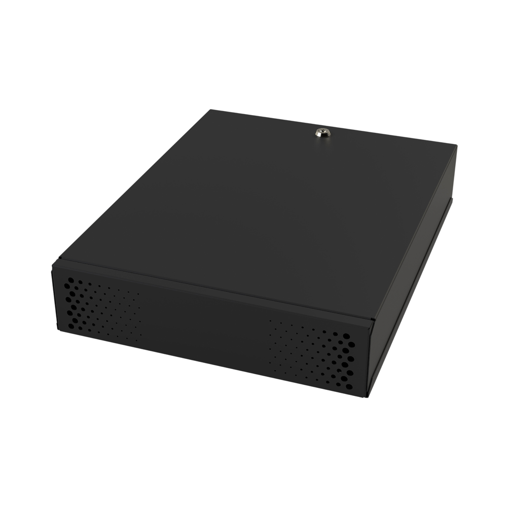 Gabinete Metálico para DVR/NVR. Tamaño Max. de DVR/NVR: 445 x 88 x 400mm (An.xAl.xProf.). Compatible con Fuente SLIM. - Image 2