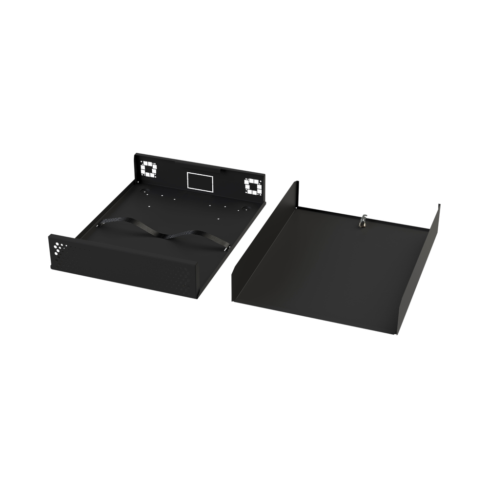 Gabinete Metálico para DVR/NVR. Tamaño Max. de DVR/NVR: 445 x 88 x 400mm (An.xAl.xProf.). Compatible con Fuente SLIM. - Image 3