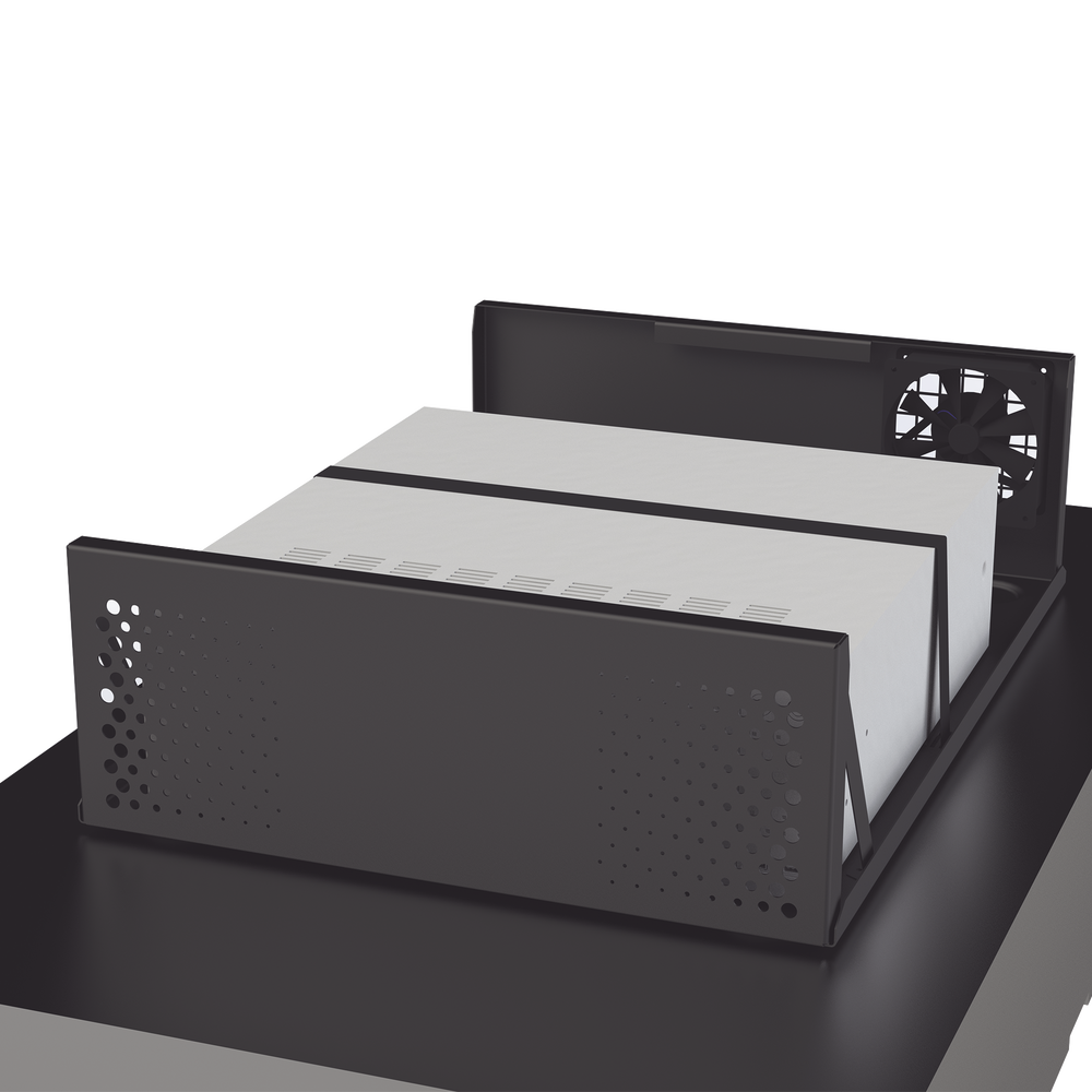 Gabinete Metálico para DVR/NVR con Chapa y llave. - Image 2