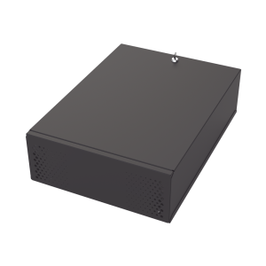 Gabinete Metálico para DVR/NVR con Chapa y llave.
