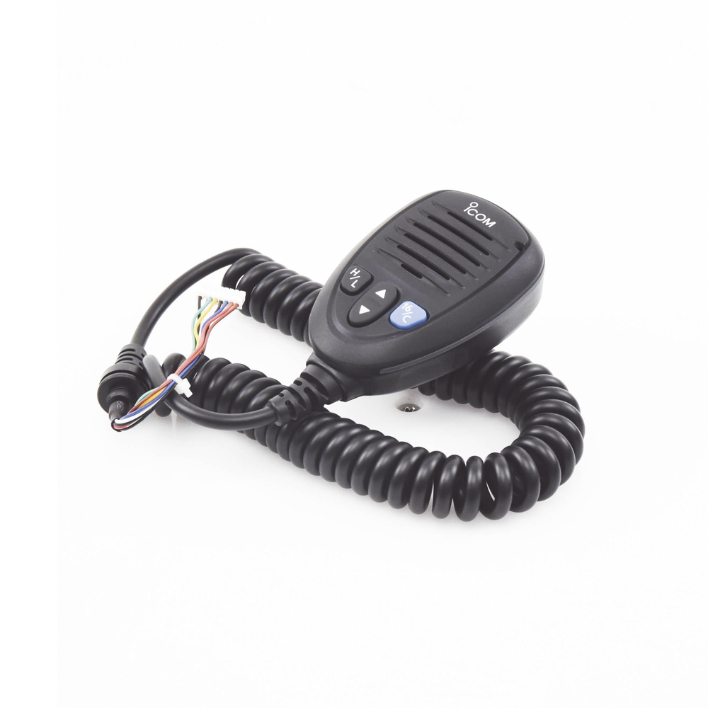 Micrófono color negro con conector de peineta para radios IC-M424 y IC-M506 - Image 2