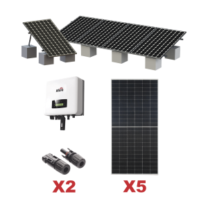 Kit Solar Interconexion / 3kW 220Vca / Inversor AFORE / Montaje Incluido