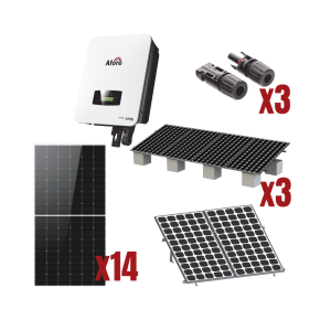 Kit Solar Interconexion / 8kW 220Vca / Inversor AFORE / Montaje Incluido