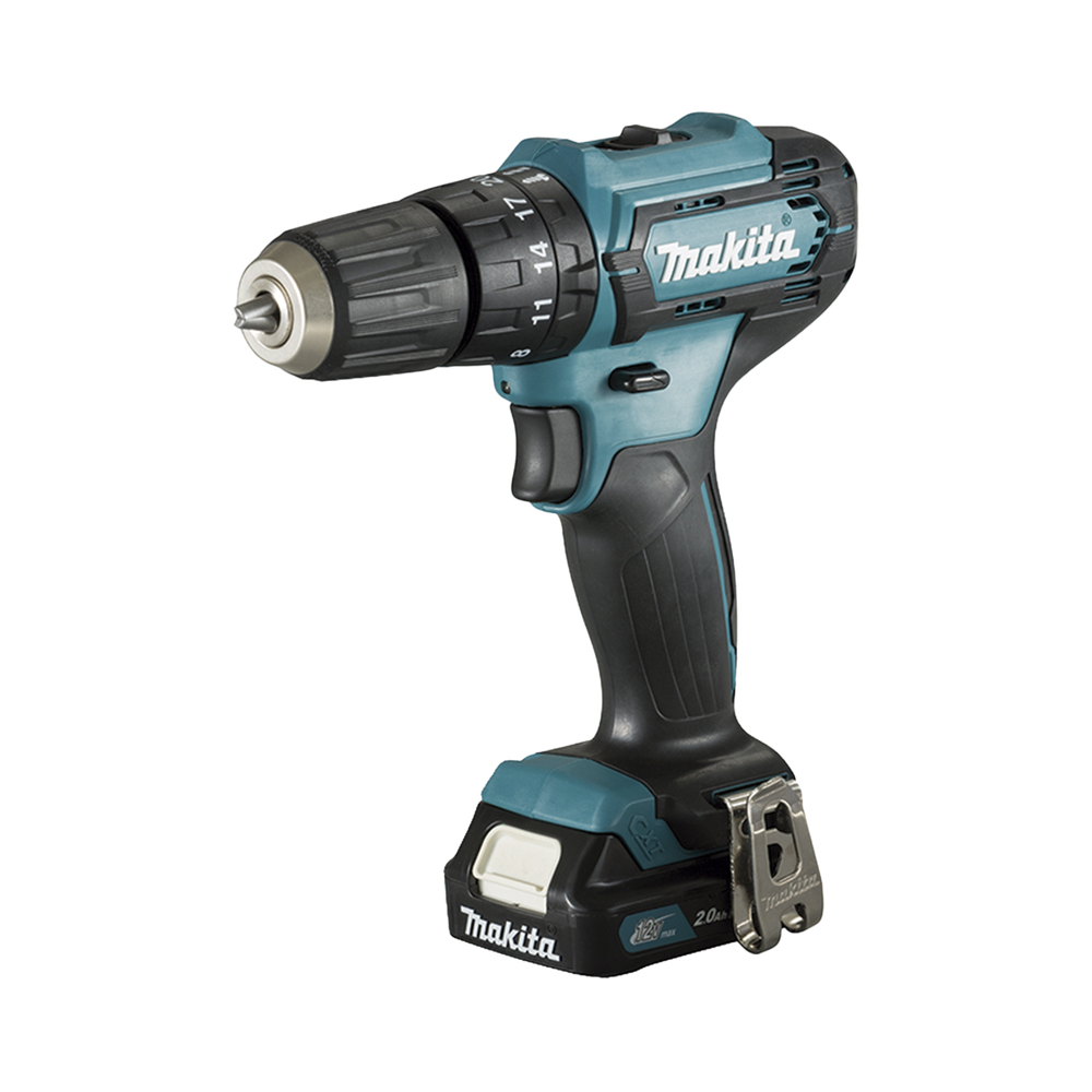Taladro Combinado de 12Vcc, con tecnología CXT, (Incluye 2 Baterías y Cargador Rápido, Maletín plástico). - Image 2