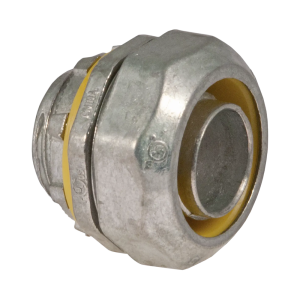 Conector recto metálico para tubería liquidtight de 2" (51 mm).