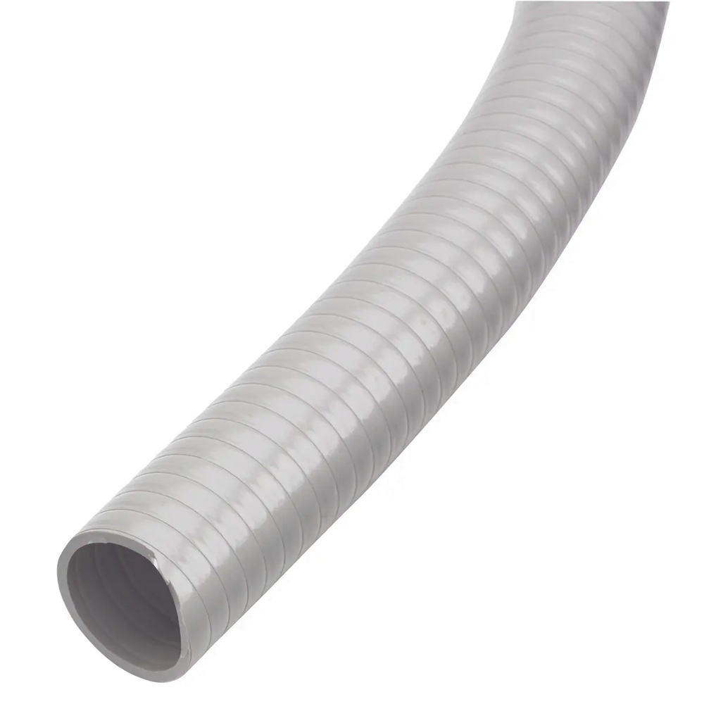 Manguera hermética tipo PolyTuff no metálica gris de 3/4", 100 pies. Uso comercial/industrial. - Imagen 2