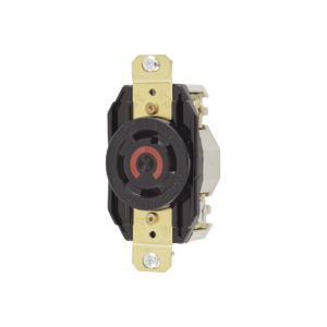 Receptáculo con Bloqueo de Media Vuelta Industrial 30 a 125/250 V CA / 3 Polos 4 Hilos / Nema L14-30R.
