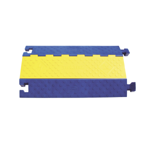 Gesti?n de Cableado Kellems / Truk Trak de 2 Canales / Color Azul y Amarillo