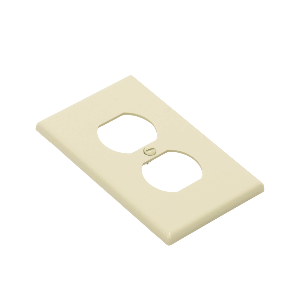 Placa de Pared para Contacto Duplex Color Marfil. - Image 2