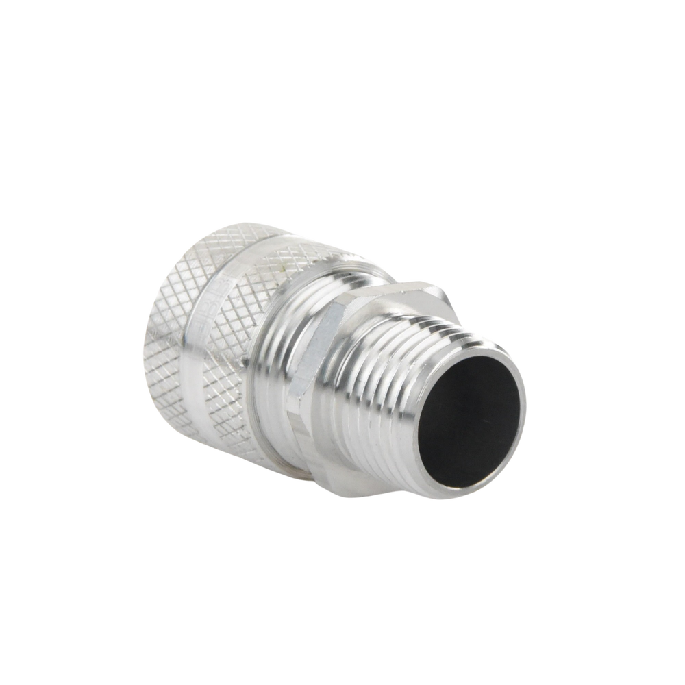 Conector de cable, de aluminio macho recto, .50 - .63 ", 1/2". - Image 4