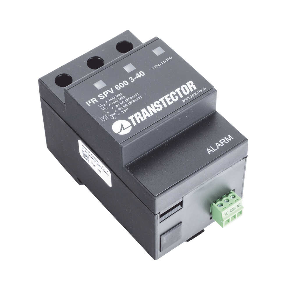 Supresor de Sobretensiones A 600 VDC Tipo 2 En Montaje DIN Rail (1104-11-100) - Image 3