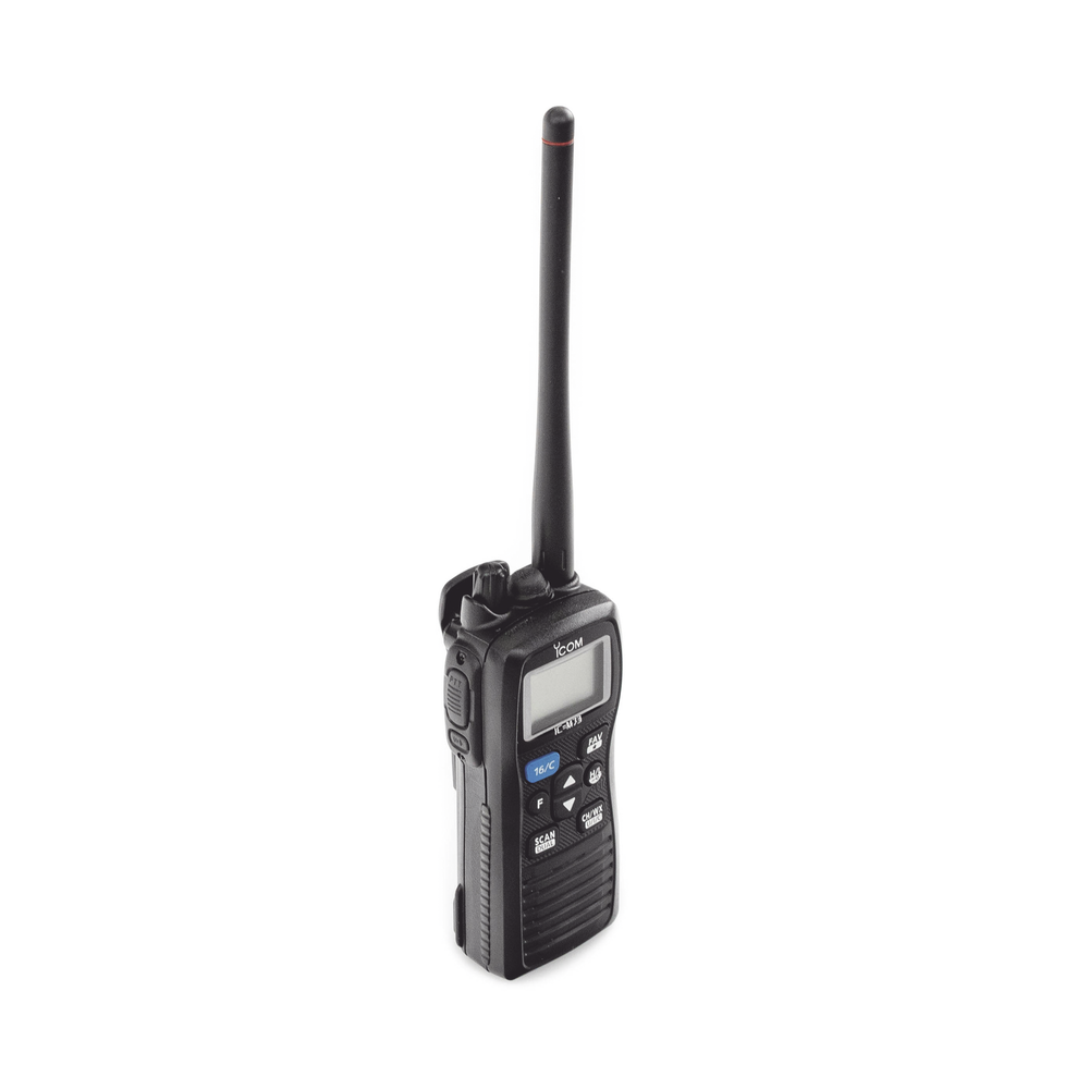 Radio portátil marino, 6 W de potencia RF, sumergible IPX8, 700mW de potencia de audio, rango de frecuencia Tx:156.025-157.425MHz, Rx:156.050-163.275MHz. Incluye Batería, antena, clip, cargador, cable de encendedor y correa. - Image 7
