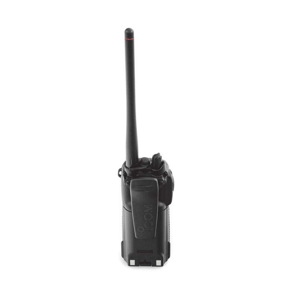 Radio portátil marino, 6 W de potencia RF, sumergible IPX8, 700mW de potencia de audio, rango de frecuencia Tx:156.025-157.425MHz, Rx:156.050-163.275MHz. Incluye Batería, antena, clip, cargador, cable de encendedor y correa. - Image 8