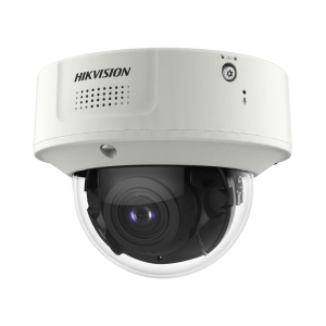 Domo IP 4 Megapixel / Lente Mot. 2.8 a 12 mm / 40 mts IR EXIR / 2 Analiticos Simultaneos / SSD Integrado 1 TB / DeepinView / 2 Micrófonos Integrados / IP67 / IK10 / H.265+ / WDR 150 dB / Captura Facial / Búsqueda por Atributos